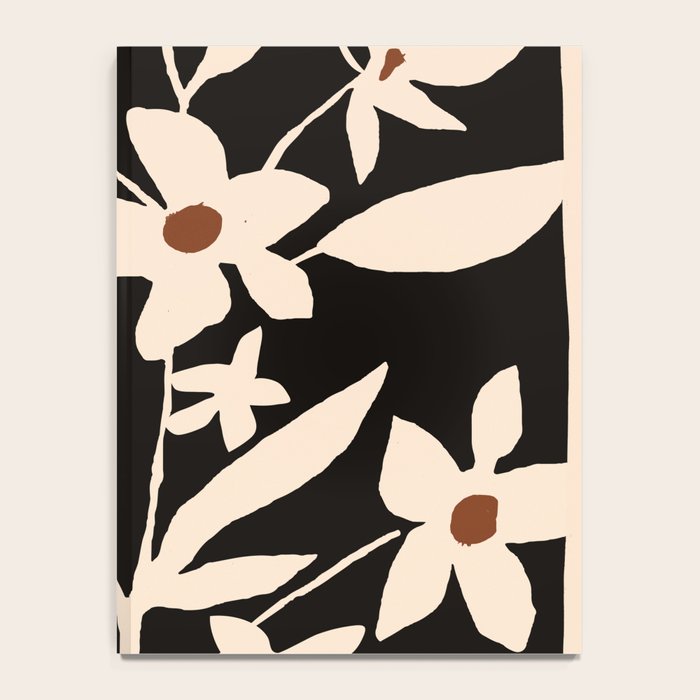 Abstract Minimal Flowers 29 Notebook Gallery Image 4