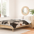 Abstract Minimal Flowers 29 Duvet Cover Gallery Image 2