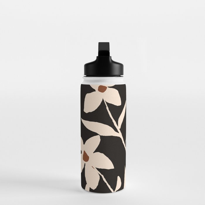 Abstract Minimal Flowers 29 Water Bottle Gallery Image 3