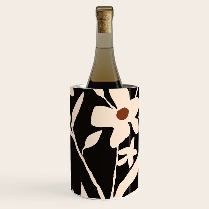 Abstract Minimal Flowers 29 Wine Chiller Gallery Image 1