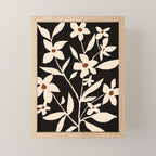 Abstract Minimal Flowers 29 Mini Art Print Gallery Image 1
