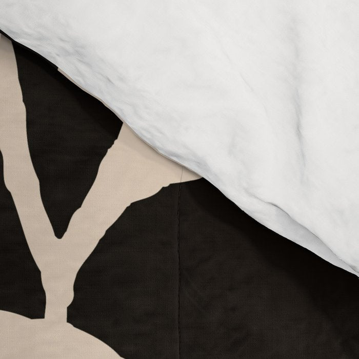 Abstract Minimal Flowers 29 Comforter Gallery Image 4