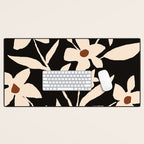 Abstract Minimal Flowers 29 Desk Mat Gallery Image 1