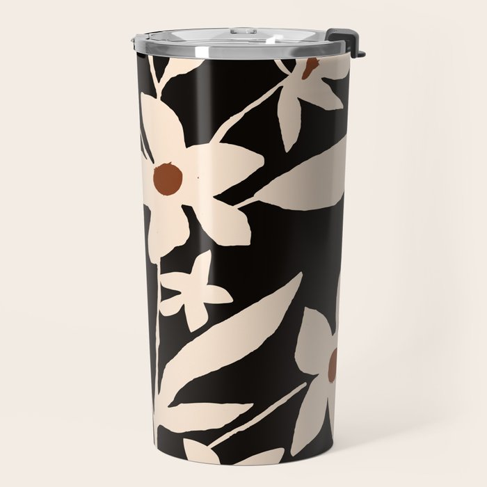 Abstract Minimal Flowers 29 Travel Mug Gallery Image 2