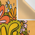 Gemini Flowers Wall Tapestry Gallery Image 3