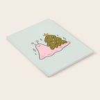 Christmas Tree Snail Notebook Gallery Image 2