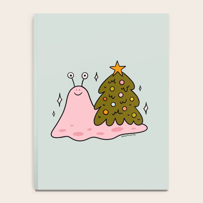 Christmas Tree Snail Notebook Gallery Image 4