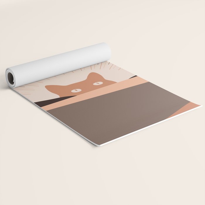 Cat Landscape 124 Yoga Mat Gallery Image 2
