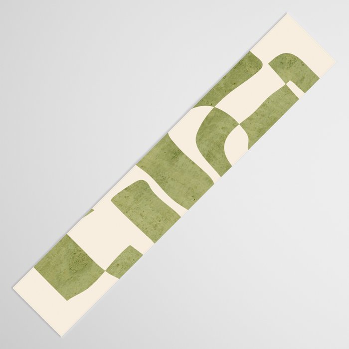 Abstract Shapes Modern Art 22 Table Runner Gallery Image 3