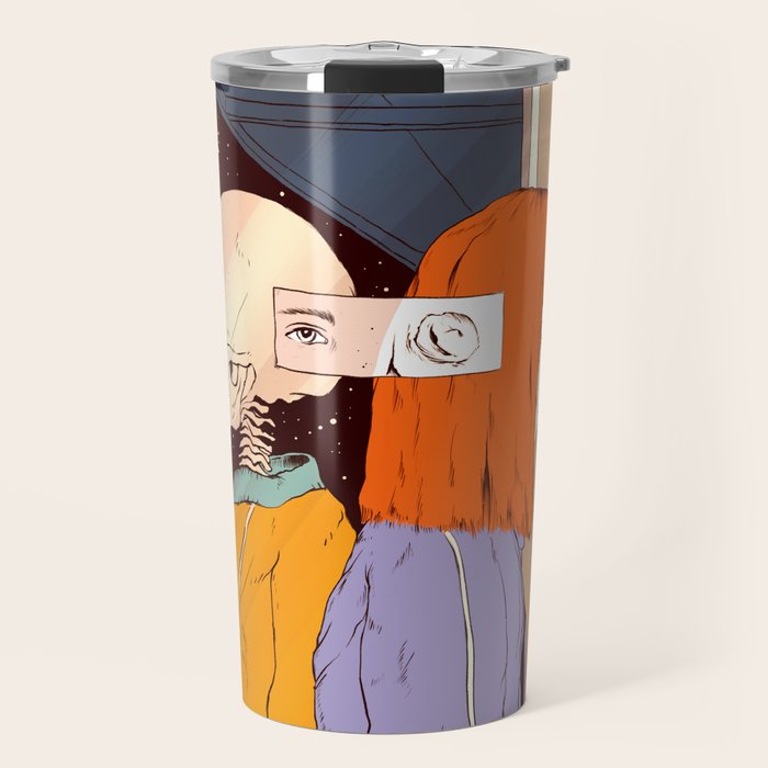 Haunting Past (A Reflection) Travel Mug Gallery Image 1