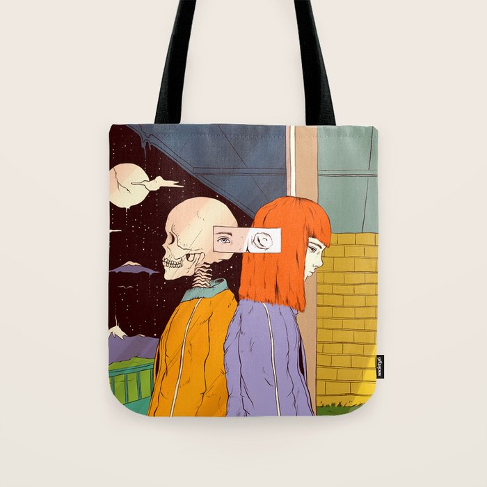 Haunting Past (A Reflection) Tote Bag Gallery Image 1