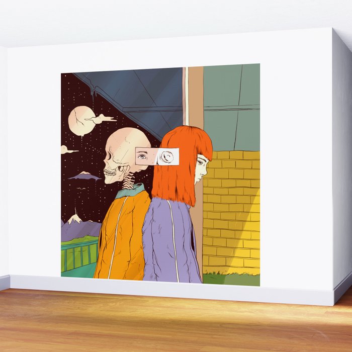 Haunting Past (A Reflection) Wall Mural Gallery Image 2
