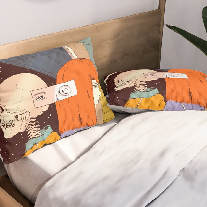 Haunting Past (A Reflection) Pillow Sham Gallery Image 2