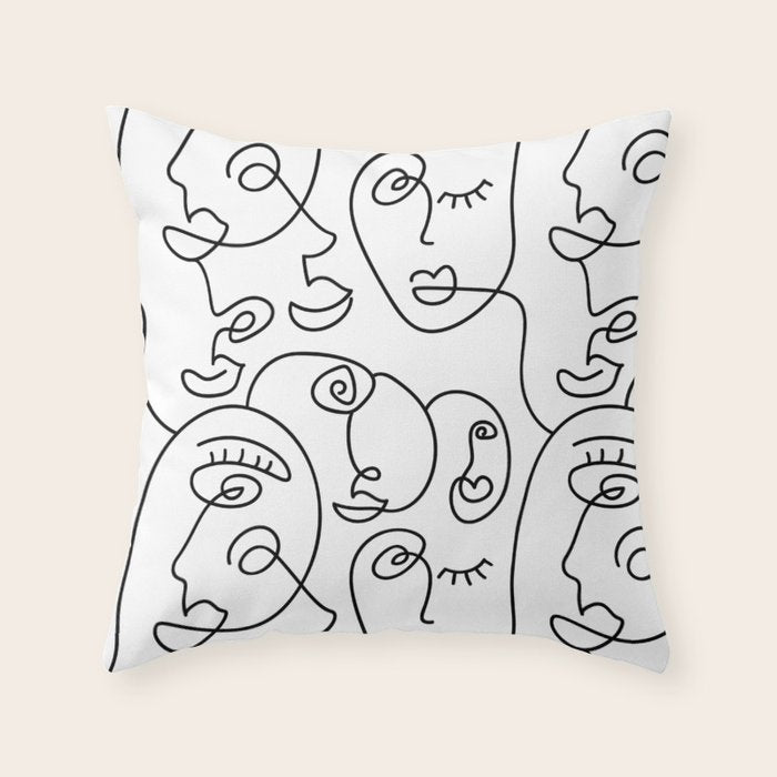 Emotions Throw Pillow Gallery Image 6