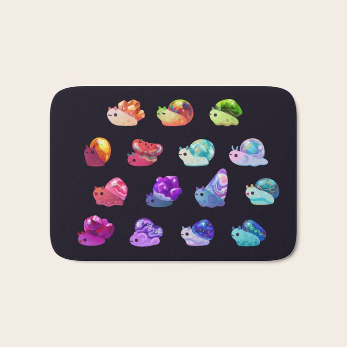 Jewel Snail Bath Mat Gallery Image 1