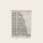 More - Modern Typography Print Wall Hanging Gallery Image 1