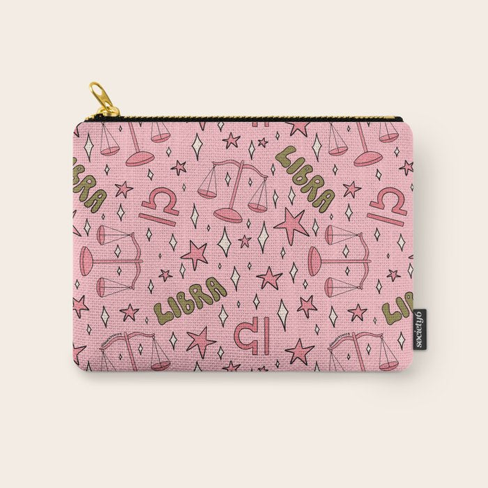Libra Print Carry All Pouch Gallery Image 1