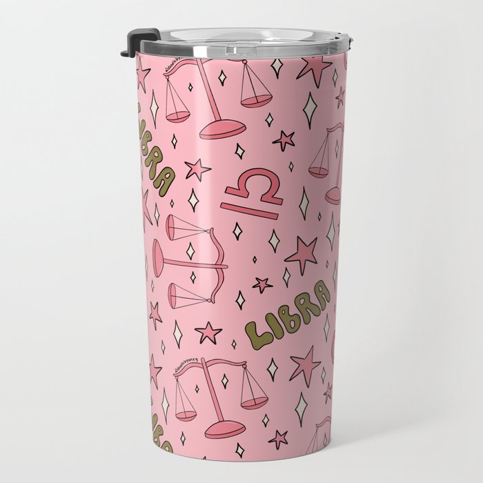Libra Print Travel Mug Gallery Image 3