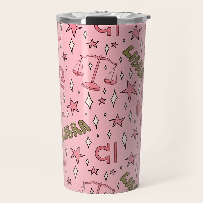 Libra Print Travel Mug Gallery Image 1
