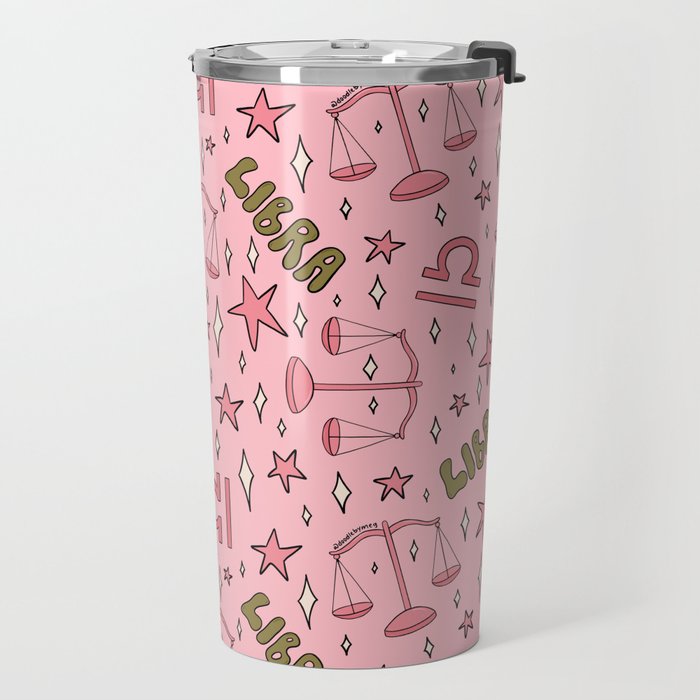 Libra Print Travel Mug Gallery Image 2