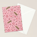 Libra Print Stationery Card Gallery Image 2