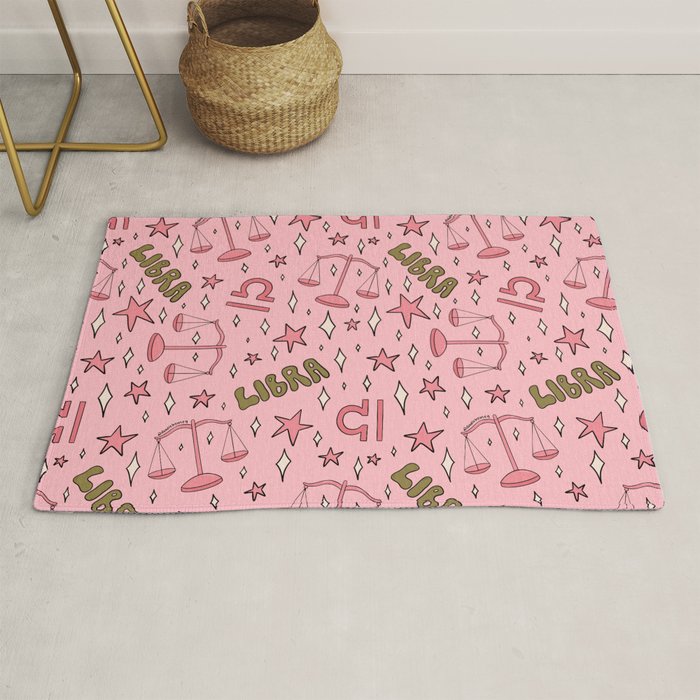 Libra Print Rug Gallery Image 1