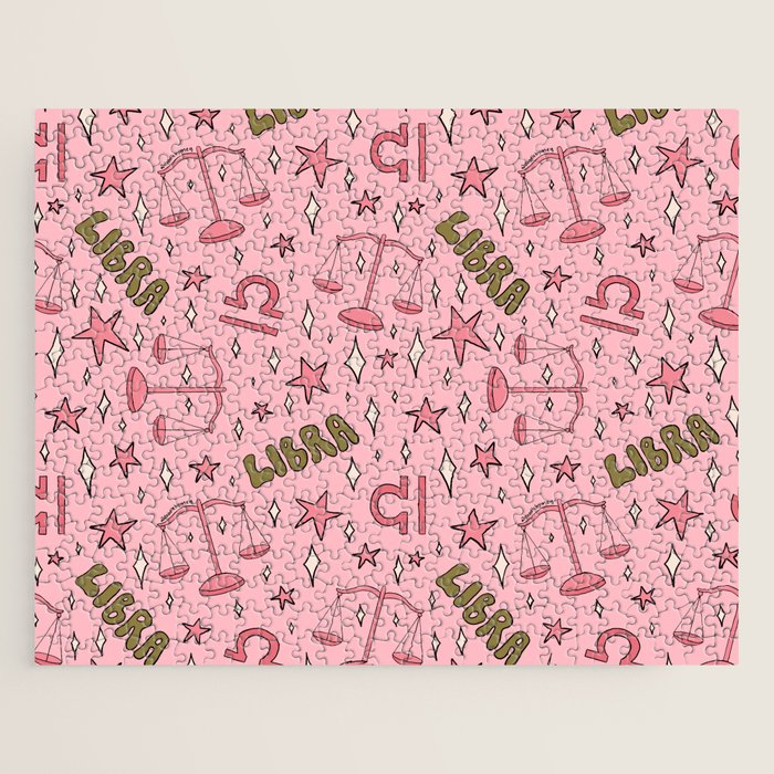 Libra Print Jigsaw Puzzle Gallery Image 1