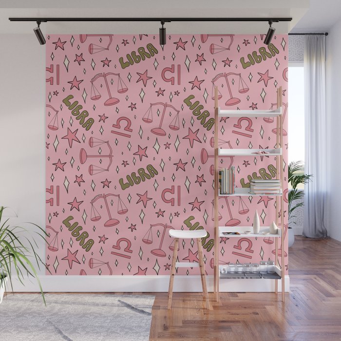 Libra Print Wall Mural Gallery Image 1