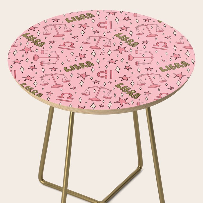 Libra Print Side Table Gallery Image 2