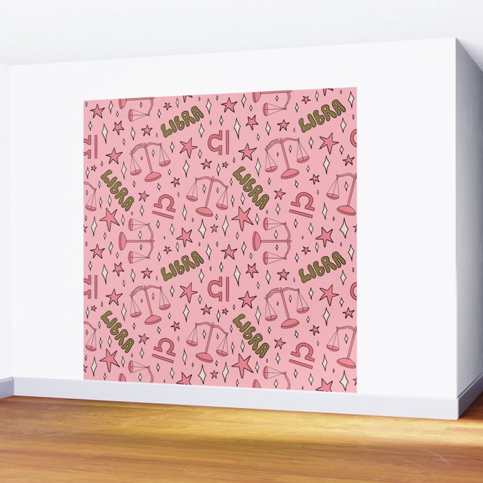 Libra Print Wall Mural Gallery Image 2