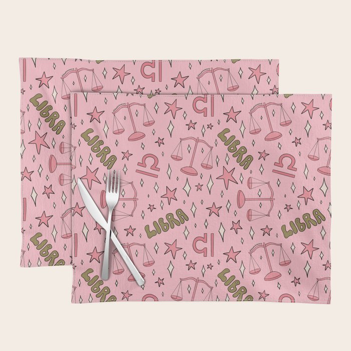 Libra Print Placemat Gallery Image 1