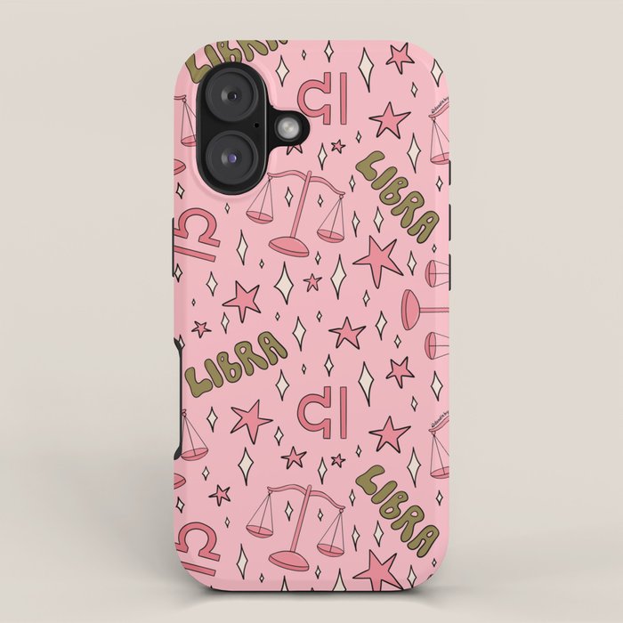 Libra Print iPhone Case Gallery Image 1
