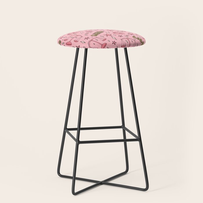 Libra Print Stool Gallery Image 1