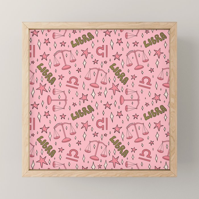 Libra Print Mini Art Print Gallery Image 1