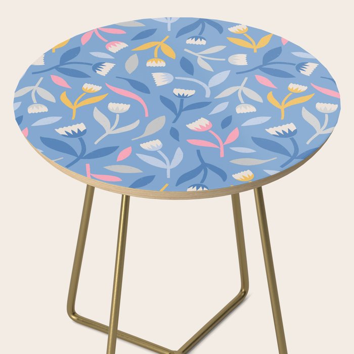 Keep Going, Keep Growing - Blue Side Table Gallery Image 2