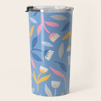 Keep Going, Keep Growing - Blue Travel Mug Gallery Image 3