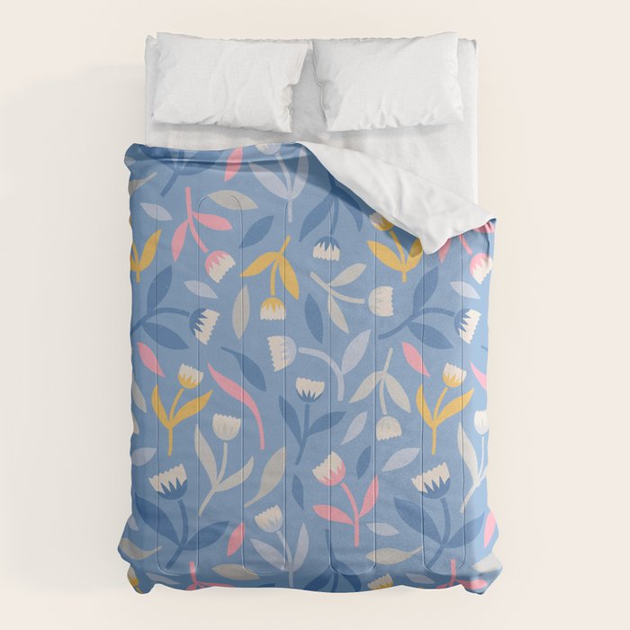 Keep Going, Keep Growing - Blue Comforter Gallery Image 1