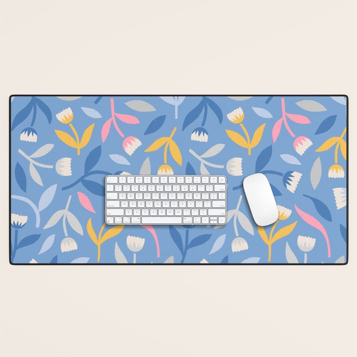 Keep Going, Keep Growing - Blue Desk Mat Gallery Image 1