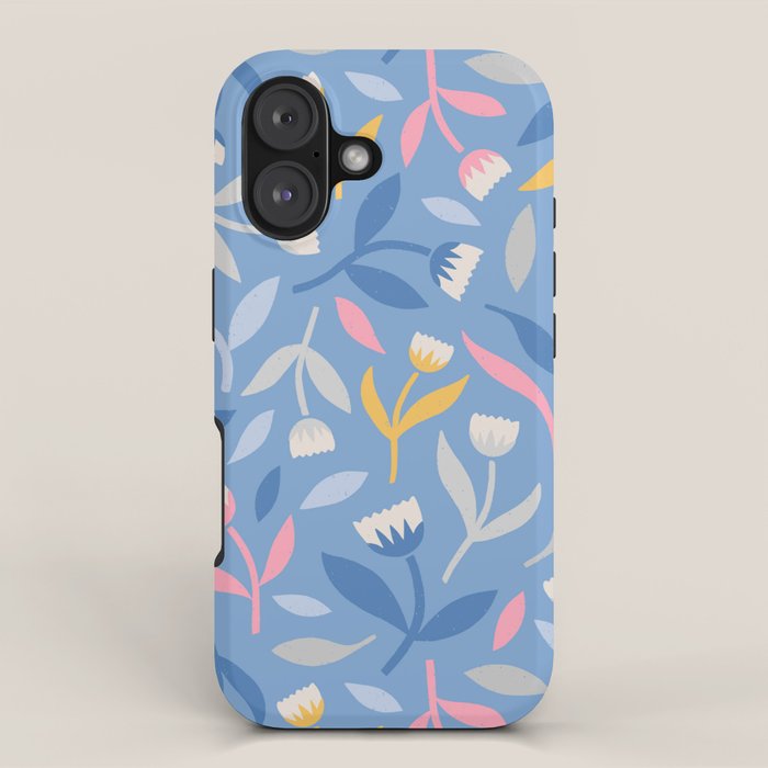 Keep Going, Keep Growing - Blue iPhone Case Gallery Image 1