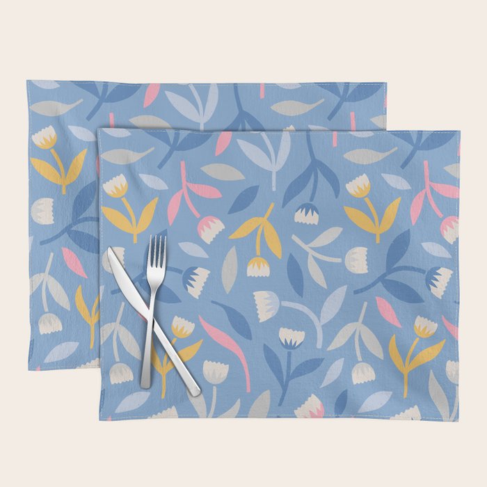 Keep Going, Keep Growing - Blue Placemat Gallery Image 1