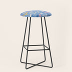 Keep Going, Keep Growing - Blue Stool Gallery Image 1