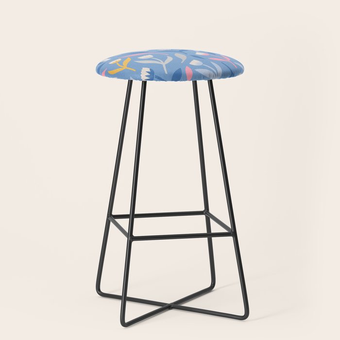 Keep Going, Keep Growing - Blue Stool Gallery Image 1