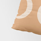 Moon Shapes Minimalism - Desert Sand Pillow Sham Gallery Image 4