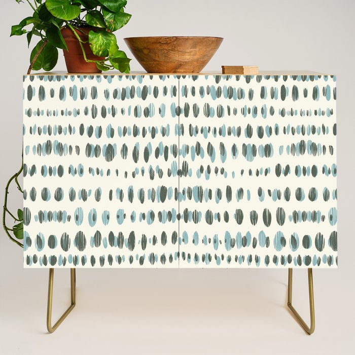 Wildlife Safari Dots blue Credenza Gallery Image 1
