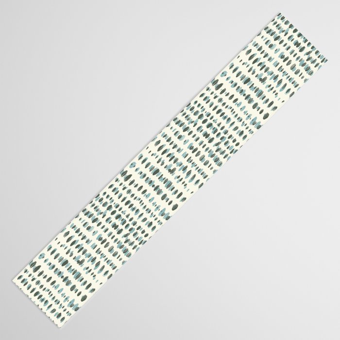 Wildlife Safari Dots blue Table Runner Gallery Image 3