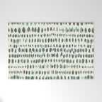 Wildlife Safari Dots blue Welcome Mat Gallery Image 1