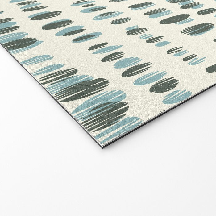 Wildlife Safari Dots blue Welcome Mat Gallery Image 2