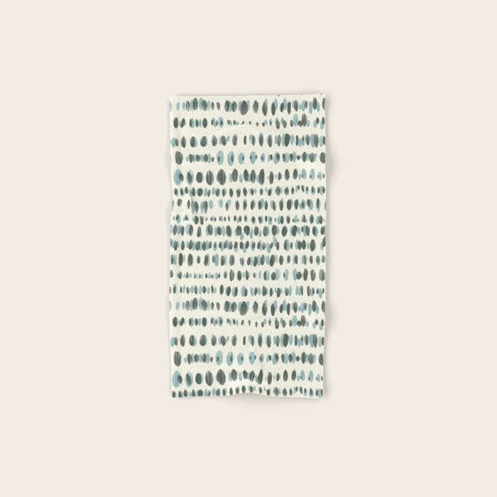 Wildlife Safari Dots blue Bath Towel Gallery Image 1
