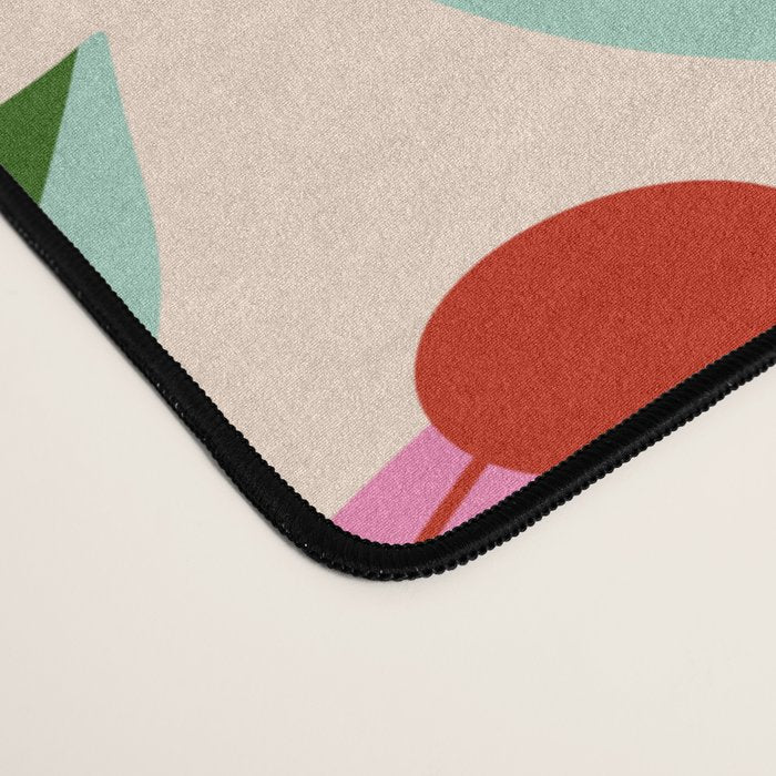 Pink and Red Daisy Desk Mat Gallery Image 4