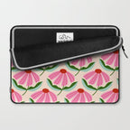 Pink and Red Daisy Laptop Sleeve Gallery Image 2